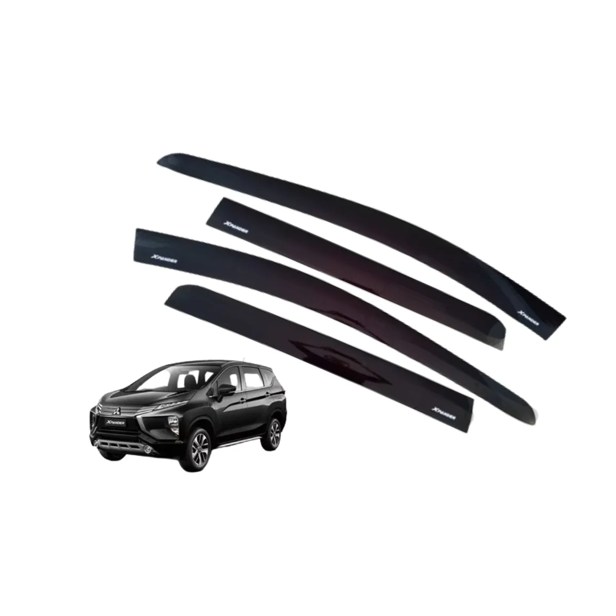 Xpander Carbon Door Visors